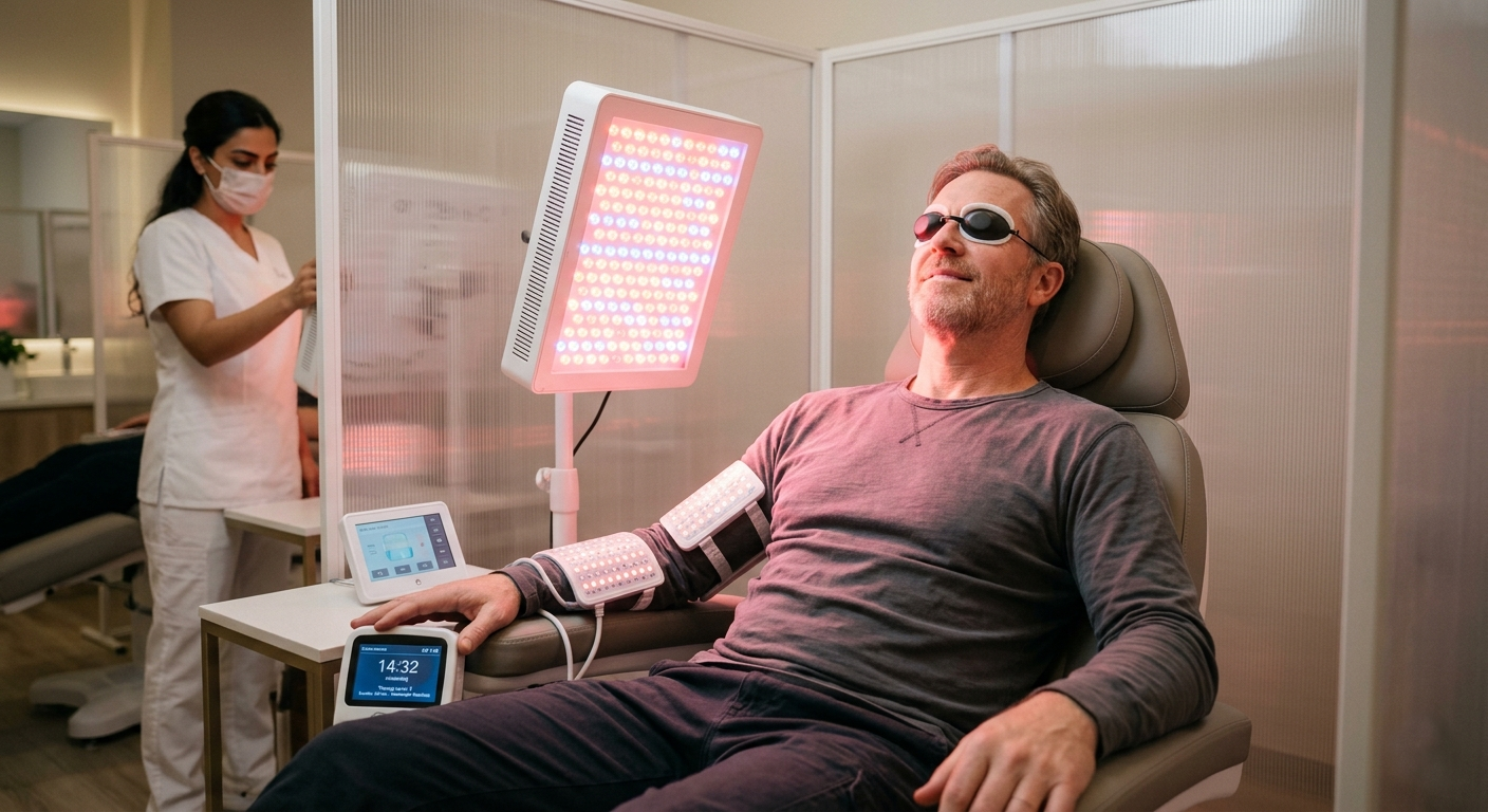 Light therapy for dancers accelerating muscle recovery and reducing inflammation