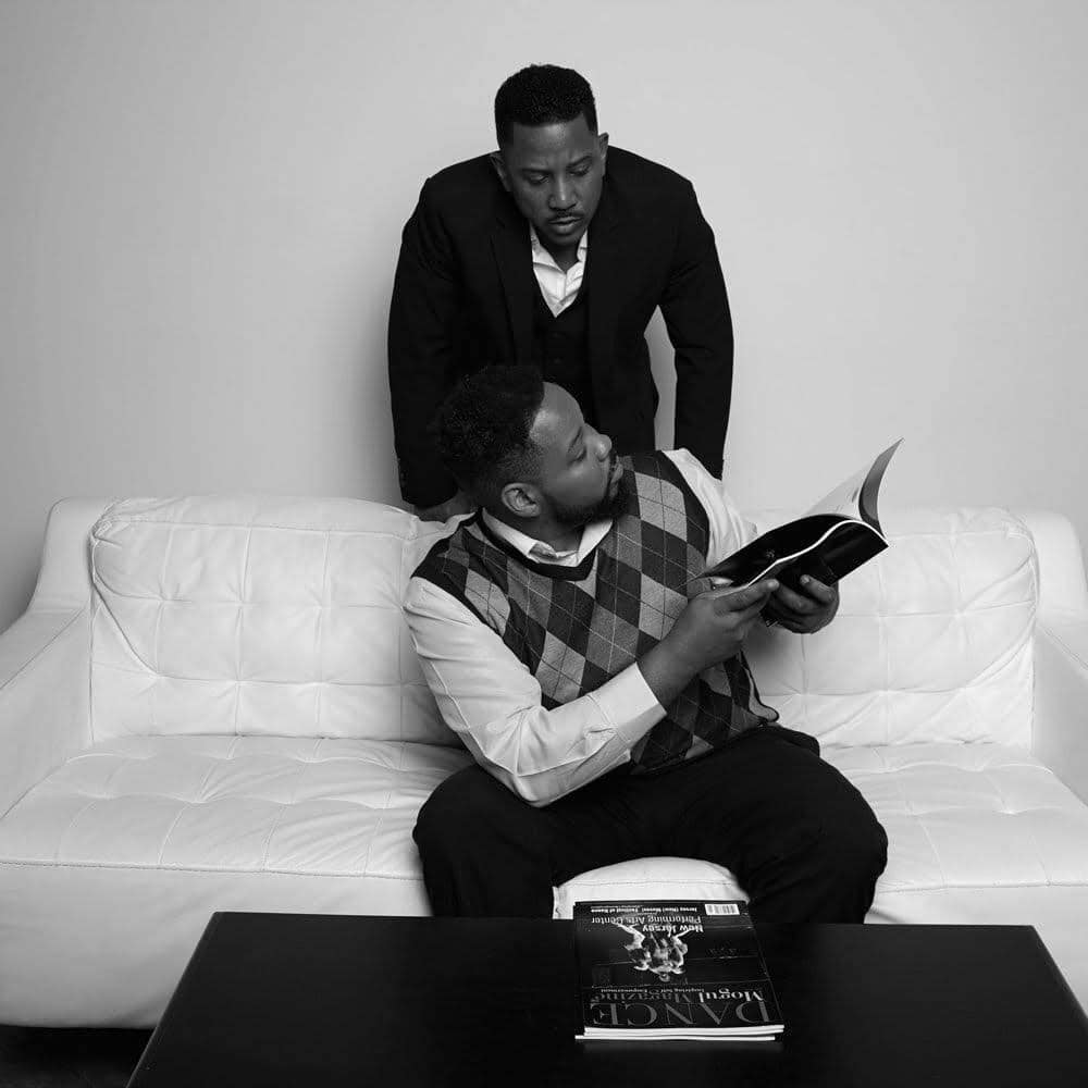 Professional portrait of Basil and Anthony. Founder and Co-Founder of Dance Mogul Magazine., 
