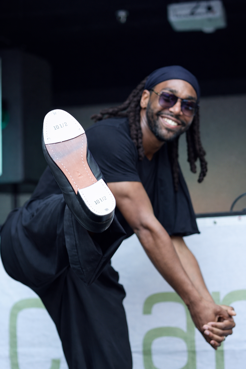 Calvin Booker tap dancer Brooklyn portrait